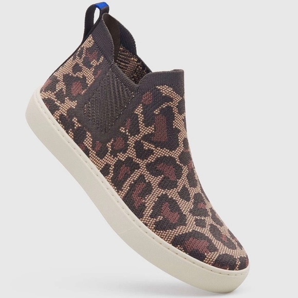 Rothy’s Wild Cat Chelsea High Top Sneakers, 8 - Picture 1 of 15
